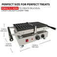 thumbnail image 6 of Belgian Waffle Iron with Removable Plates | Swing Type | 2 Square-Shaped Waffles, 6 of 9