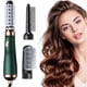 thumbnail image 2 of 750W Blower Brush 3 in 1 Hair Dryer Brush Portable Hair Dryer Volumizer Hot Air Brush Comb Straightener Curling Iron with 3 Comb Heads, 2 of 4