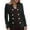 Black, variant on hotojiny Blazers for Women Lightweight Notch Open Front Casual Work Suit Jacket Long Sleeve Fashion Business Coat with Button