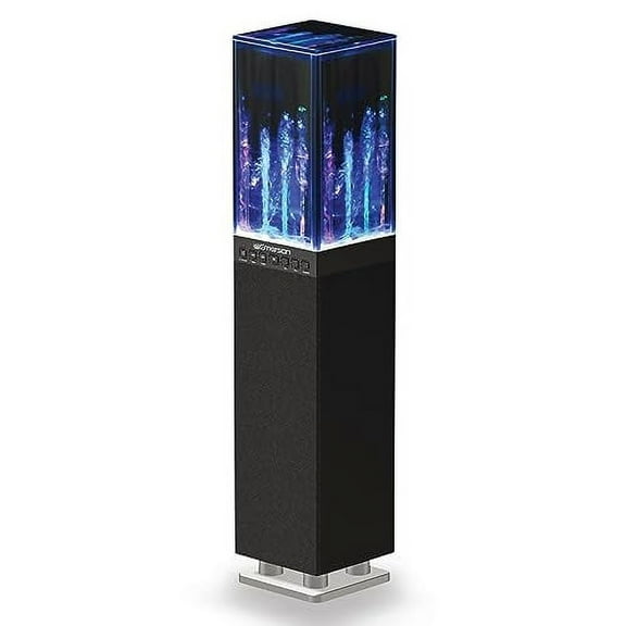 Emerson EHS-2001 Dancing Water Light Tower Speaker System with Bluetooth, Black