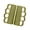 Matcha color, variant on Silicone Gym Grips For Weightlifting Barbell Antislip Palm Protectors Men Women Fitness