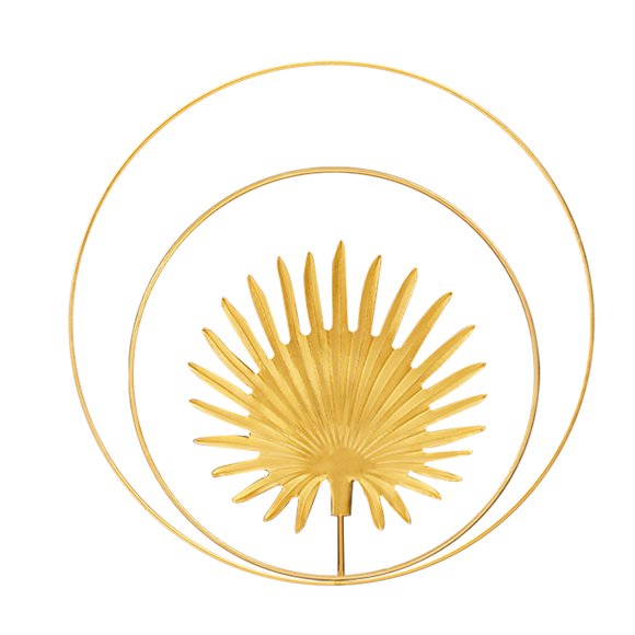 Billuyoard Colgante de pared decoración del hogar arte del hierro decoración de pared caducifolia colgante sala de estar sofá Fondo pared porche mural Decoración del hogar No.06 Billuyoard HA003591-06