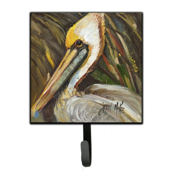 Carolines Treasures JMK1217SH4 Pelican lookin East Leash or Key Holder 7Hx4.25W multicolor