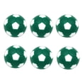 thumbnail image 1 of 6pcs 32mm futbolín futbolín futbolines fussball reemplazo verde Sunnimix Reemplazo de balón de fútbol de mesa, 1 of 8