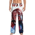 thumbnail image 2 of Lsque Chucky Print Men's Pajama Pants, Lounge Pant - Comfortable Home Wear,Elastic Waistband, Stylish Design-Large, 2 of 9