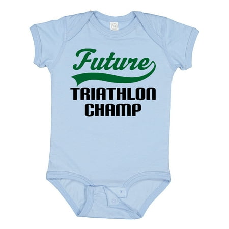

Inktastic Future Triathlon Champ Gift Baby Boy Bodysuit