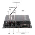 thumbnail image 5 of AK-380 Bluetooth Audio Power Amplifier 2.0 CH Bluetooth Receiver Speaker Amp USB SD AUX Input with Power US PLUG, 5 of 5