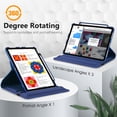 thumbnail image 5 of Fintie 360 Rotating Case for iPad Air 11-inch M2 (2024), iPad Air 5th / 4th Generation (2022/2020) 10.9-inch - Swivel Cover with Pencil Holder, 5 of 10