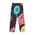 thumbnail image 5 of Balery Donuts1 print Men's Pajama Pants,Ultra Lightweight Pjs,Lounge Pant-Large, 5 of 9