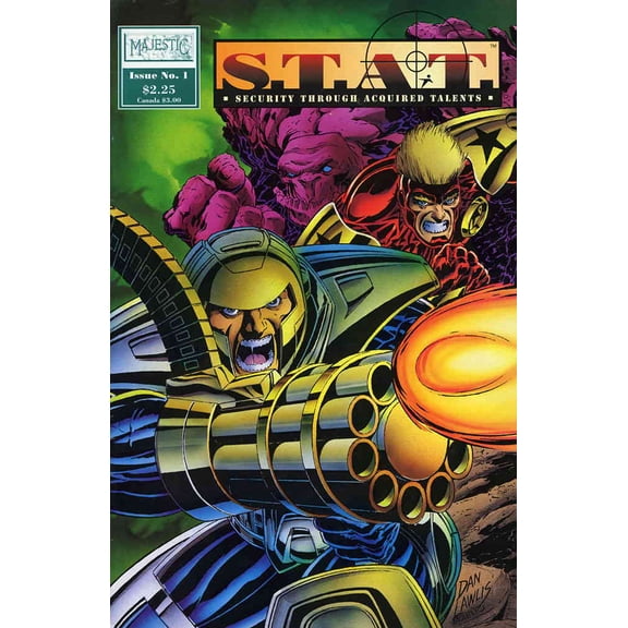 S.T.A.T. #1 VF ; Majestic Comic Book