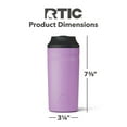 thumbnail image 4 of RTIC Stainless Steel Insulated Can Chiller with Lid, Fits 12 oz, 16oz, Lavender, 4 of 5