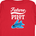thumbnail image 4 of Inktastic Future Pilot Childs Airplane Flying Boys or Girls Long Sleeve Toddler T-Shirt, 4 of 5