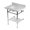 Carrara Marble / Polished Nickel, variant on Kingston Brass KVPB30MBSQB1 Templeton 30" Rectangular Brass, Marble Console Bathroom Sink