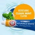 thumbnail image 5 of ARM & HAMMER Advance White Anticavity Whitening Toothpaste with Fluoride, Clean Mint, 6 oz, 2 Pack, 5 of 13