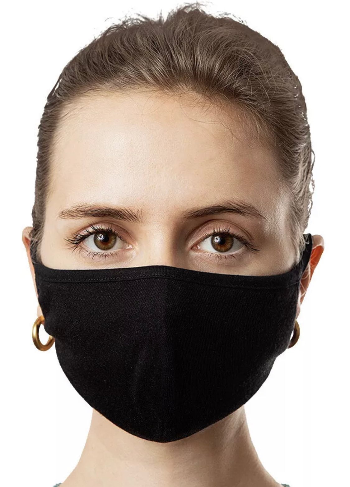 Dust Proof Face Cover Mask Cotton Poly Blend Washable Reusable Outdoor