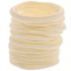 thumbnail image 1 of White Elastic Hair Ties for Kids Seamless Nylon Baby Hair Rings Great for Everyday Use 10 Pieces, 1 of 5