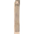 thumbnail image 2 of Ekena Millwork 7.50"W x 44"D x 44"H Traditional Smooth Craftsman Outlooker, Douglas Fir, 2 of 4