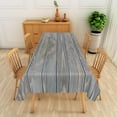 thumbnail image 2 of Farmhouse Vintage Wood Rectangle Tablecloth, 60x84 Inch Rustic Grey Wooden Plank Grain Polyester Fabric Table Cloth,Waterproof Table Cover for Kitchen Dining Birthday Wedding Party Decor, 2 of 5