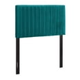 thumbnail image 6 of Modway Keira Velvet Upholstered Twin Headboard in Teal, 6 of 7