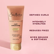 SheaMoisture Coconut & Hibiscus Curl Enhancing For Thick, Curly Hair Smoothie To Reduce Frizz ,3.2 oz
