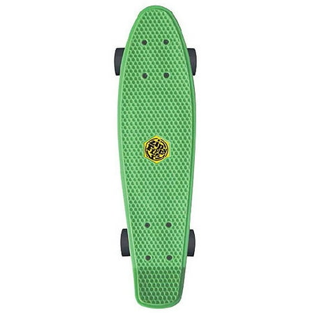 Zippy Flyer Plastic Skateboard, Green