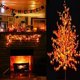 thumbnail image 5 of Decoración de otoño, 20 hojas artificiales Led, Hojas de arce, guirnalda que cae, decoración de luces, Halloween, Navidad, 5 of 5