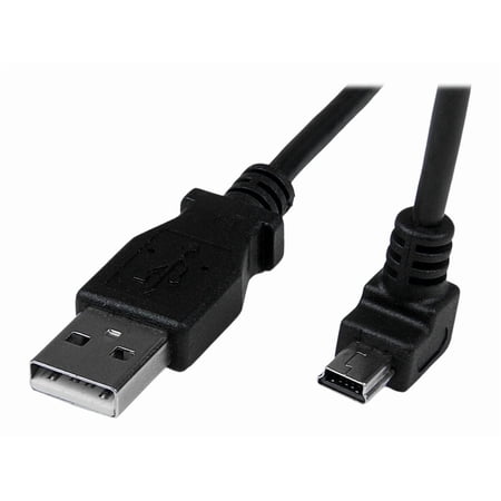 StarTech USBAMB2MD 2m Mini USB A to Down Angle Mini B Cable - Black price history on PriceWatchPro