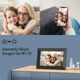 thumbnail image 3 of BSIMB WiFi Digital Picture Frame 8 Inch Digital Photo Frame 16GB 1280x800 IPS Touch Screen Motion Sensor, Upload Photos/Videos via App, Email, Portrait and Landscape, 3 of 10