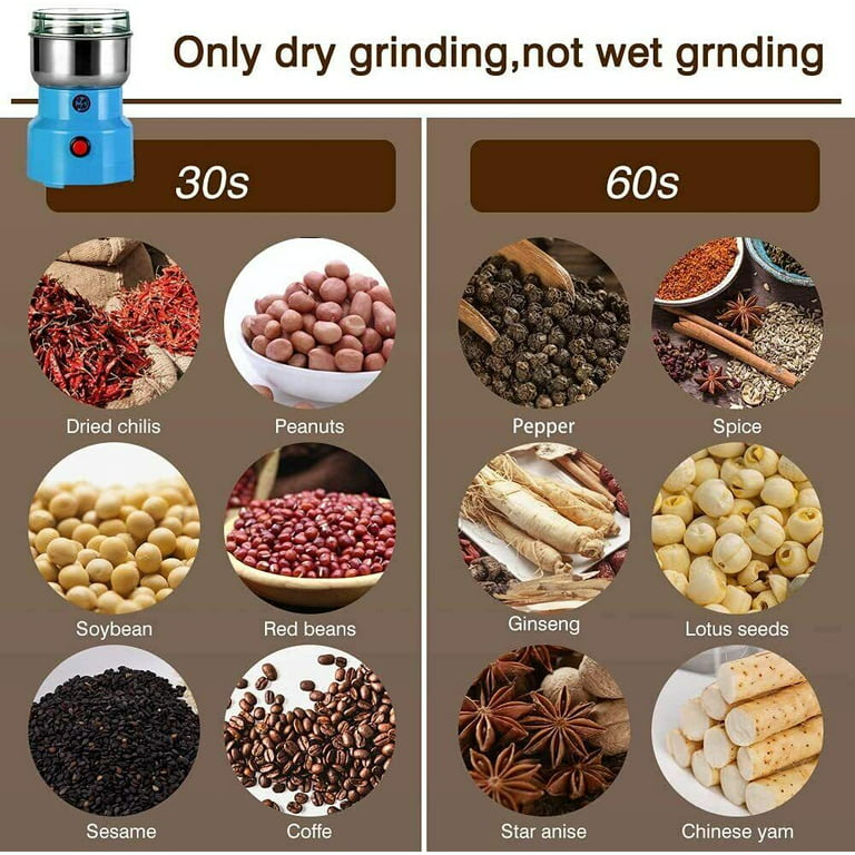 Effortless Grinding Of Coffee Herbs Spices Nuts - Temu
