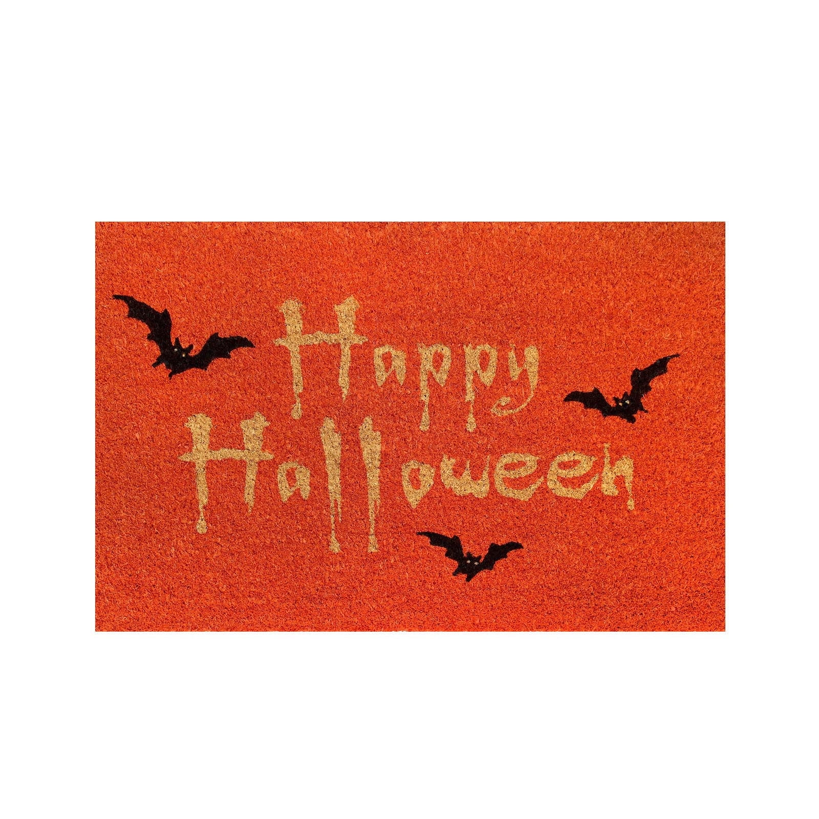 OAVQHLG3B Halloween Door Mat Pumpkins Ghost Doormat Indoor Outdoor