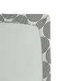 thumbnail image 2 of Ambesonne Geometric Fitted Sheet, Rotated Lines, Queen Size, Grey White, 2 of 2
