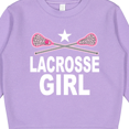thumbnail image 3 of Inktastic Lacrosse Girl Toddler Sweatshirt, 3 of 4