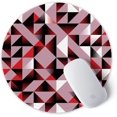thumbnail image 2 of ITNRSIIET [20% Larger] Mouse Pad with Stitched Edge Premium-Textured Mouse Mat Waterproof Non-Slip Rubber Base Round, 2 of 5