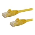 thumbnail image 1 of StarTech.com 125ft CAT6, 10 Gigabit Snagless RJ45 650MHz 100W PoE Patch Cord, CAT 6 10GbE UTP Network Cable w/Strain Relief CEthernet RJ-45 Fluke Âble Jaune, Testé/Câble Certifié UL/TIA - Catégorie 6 - 24AWG (N6PATCH125YL) - Câble de Raccordement - (M) à RJ-45 (M) - 125 ftTP, 1 of 3