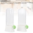 thumbnail image 3 of BIMZUC Large Capacity Herb Saver – 2‑Pack Transparent Vegetable Keeper with Lidded Design for Cilantro, Mint, Parsley & More, 3 of 8