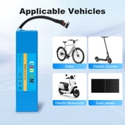 48V 8Ah Electric Bike Battery Replace Lithium Battery Tricycle 750W T Plug UL2271