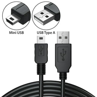 Ultra-thin mini USB cable (mini B5pin type), Sanwa Supply