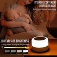 thumbnail image 2 of Baby Sleep Sound Machine with Night Light, 7 Color Modes, Memory Function, White Noise for Infant Soothing, 2 of 5