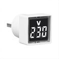 thumbnail image 4 of Digital Voltmeter Voltage Tester with LED Display EU Plug White, 4 of 5