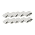 thumbnail image 3 of 10 piezas de sujetadores elásticos para cinturones, trabillas para pantalones, soporte para cinturones. Gris, 3 of 9