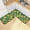 Cartoon Pineapple and Tropical Leaves, variant on Dailycode 2 Pcs Kitchen Rug Set Non Slip Absorbent Soft Floor Mats for Kitchen Bathroom Neon Mushrooms 19.7"x27.6"+19.7"x47.2"