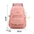 thumbnail image 3 of Mochila Mujer Bolso de libros casuales escolares de gran capacidad Moda a prueba de agua para deportes al aire libre, 3 of 6