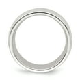 thumbnail image 2 of Sterling Silver 8mm Milgrain Comfort Fit Band, 2 of 3