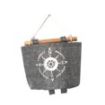 thumbnail image 3 of Colgante De Lino Canasta De Almacenamiento Organizador De Ropa Compartimiento Para La Ropa Misceláneas Organizador Baoblaze Cesta de almacenamiento, 3 of 7