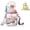 pink, variant on Whale Fountain Tumbler, Drinking Cup With Whale Squirt, 18oz Whales Water Bottle With Adjustable Strap, Spill Proof Whales Cup For Kids, Portable Leak Proof Training Sippy Cups For School