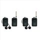thumbnail image 1 of 2X de Monitorización Intraauditiva Inalámbrica 2,4 G Transmisor Receptor Inalámbrico Compatible con Estudio de Cantante Mono Estéreo, 1 of 5