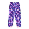thumbnail image 3 of Lsque colorful mushroom Skull rainbow Print Women's Pajama Pants, Lounge Pant - Comfortable Home Wear,Elastic Waistband, Stylish Design-XX-Large, 3 of 9