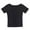 Black#519, variant on LIIPEE Girls Shirts Solid Color Short Sleeve Round Neck Tshirt Girl Classic Party Tee Shirts,Pink,12-13 Years