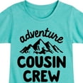 thumbnail image 3 of Instant Message - Adventure Cousin Crew - Toddler & Youth Girls Short Sleeve Graphic T-Shirt, 3 of 6