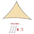 thumbnail image 2 of Sun Sail Canopy 3x3xeter Cover para patio al aire libre, Rect Backyard Sail para En, 2 of 5